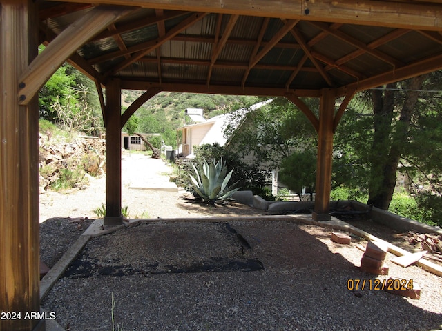 60 Wood Cyn, Bisbee, AZ 85603 - exterior space with a gazebo