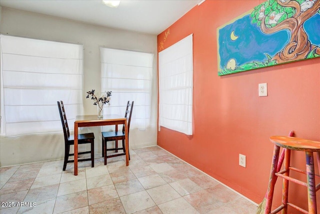 view of dining room