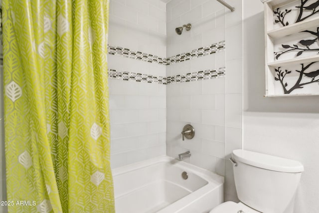1649 W Royal Palm Rd, Phoenix, AZ 85021 - full bath with shower / bath combo with shower curtain and toilet