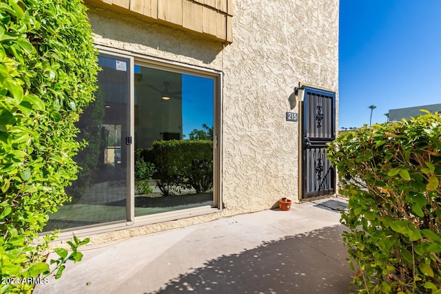 view of property entrance