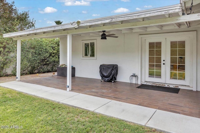6747 N 12th St, Phoenix, AZ 85014 - view of patio with french doors