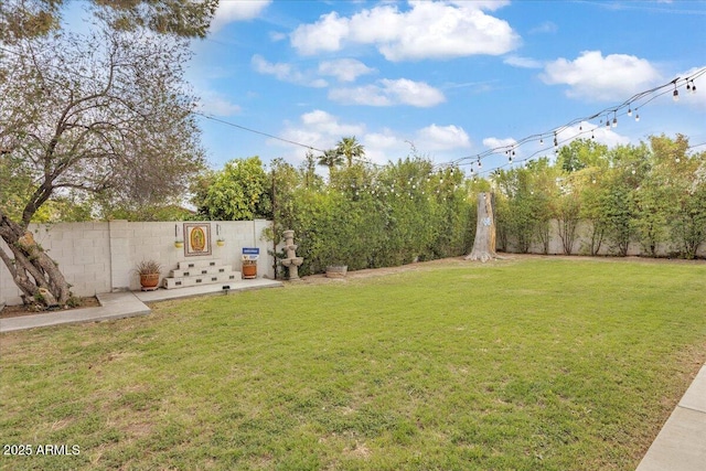 6747 N 12th St, Phoenix, AZ 85014 - view of yard featuring a fenced backyard