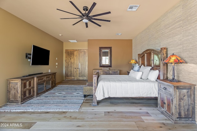 15406 E Cavedale Dr, Scottsdale, AZ 85262 - bedroom with wood finished floors