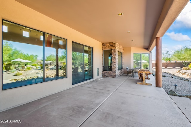 15406 E Cavedale Dr, Scottsdale, AZ 85262 - view of patio / terrace with outdoor dining area