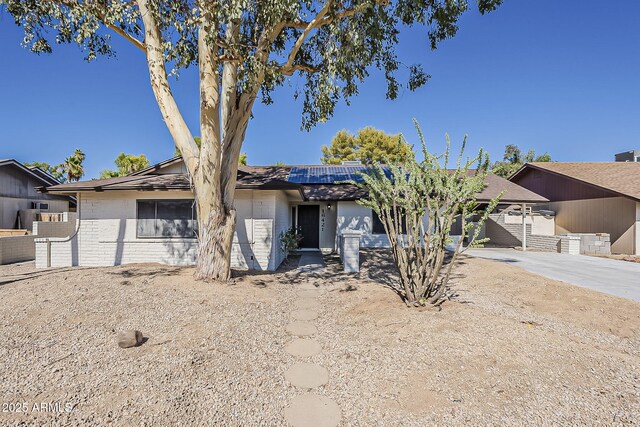 16421 N 34th Ave, Phoenix, AZ 85053 - view of front facade featuring solar panels