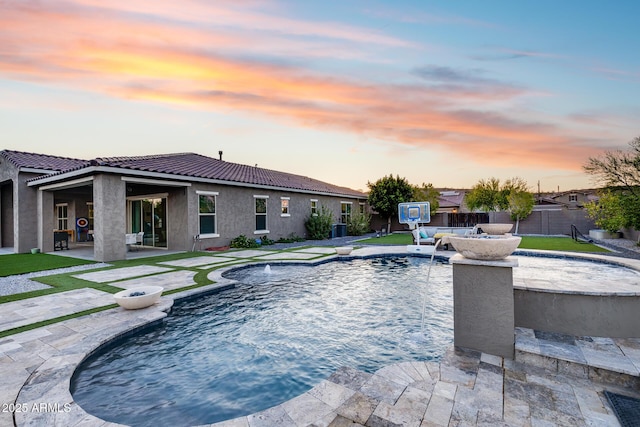 9527 W Whitehorn Way, Peoria, AZ 85383 - view of pool with a patio area