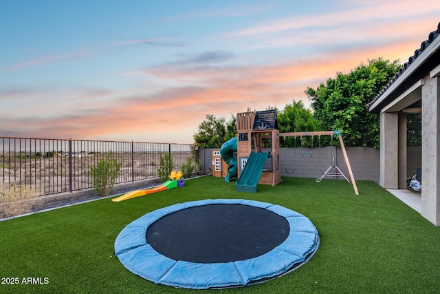 9527 W Whitehorn Way, Peoria, AZ 85383 - view of jungle gym featuring a trampoline