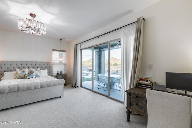9527 W Whitehorn Way, Peoria, AZ 85383 - carpeted bedroom featuring access to exterior