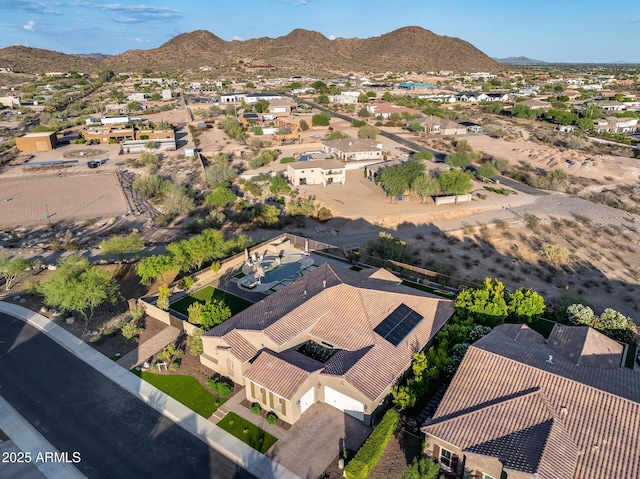 9527 W Whitehorn Way, Peoria, AZ 85383 - aerial perspective of suburban area featuring mountains