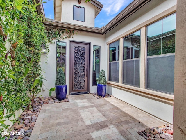 3809 E Lynx Pl, Chandler, AZ 85249 - property entrance with stucco siding