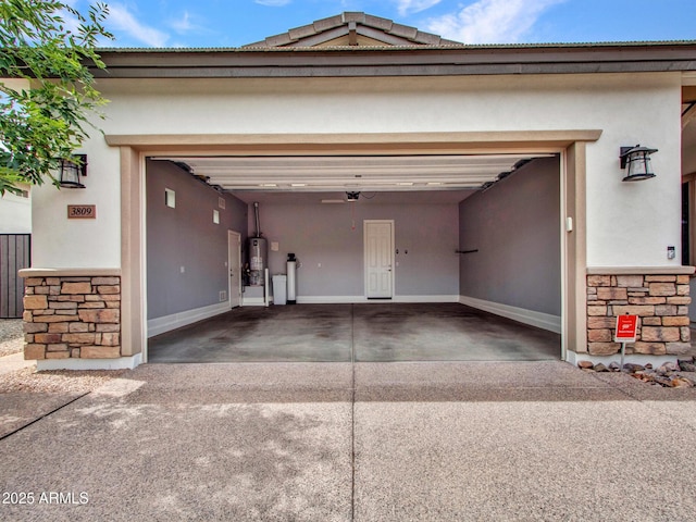 3809 E Lynx Pl, Chandler, AZ 85249 - garage with concrete driveway