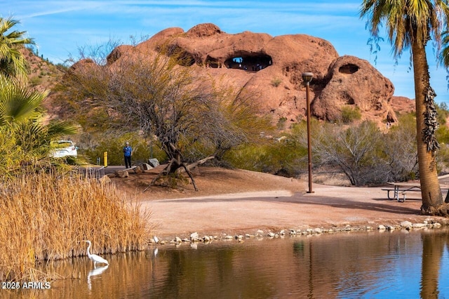 5345 E Van Buren St Unit 115, Phoenix, AZ 85008 - mountain view featuring a nearby body of water