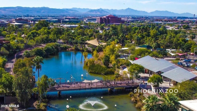 5345 E Van Buren St Unit 115, Phoenix, AZ 85008 - aerial view of a water and mountain view