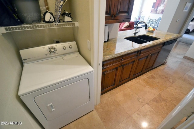 5345 E Van Buren St Unit 115, Phoenix, AZ 85008 - washroom with washer / clothes dryer