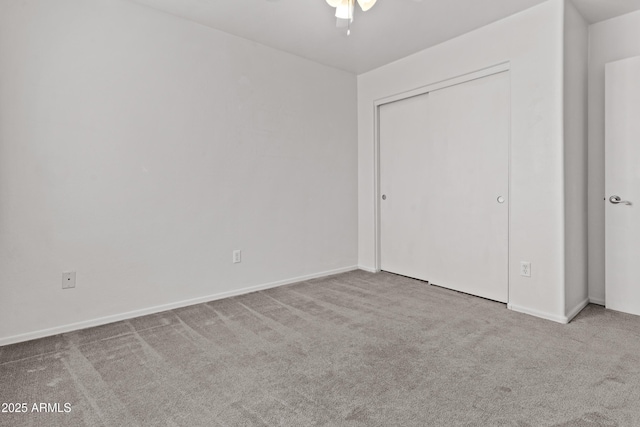 3211 E Kerry Ln, Phoenix, AZ 85050 - unfurnished bedroom featuring carpet floors, baseboards, and a closet
