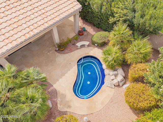 view of pool