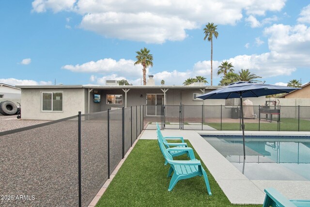 5119 E Shaw Butte Dr, Scottsdale, AZ 85254 - view of pool with a patio area