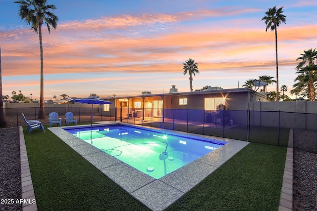 5119 E Shaw Butte Dr, Scottsdale, AZ 85254 - view of pool featuring a patio area