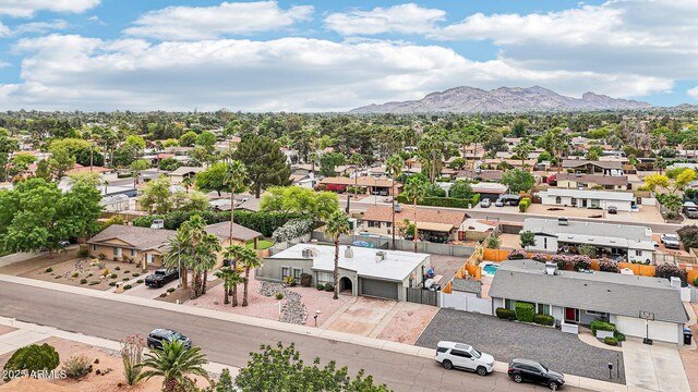 5119 E Shaw Butte Dr, Scottsdale, AZ 85254 - aerial perspective of suburban area with mountains