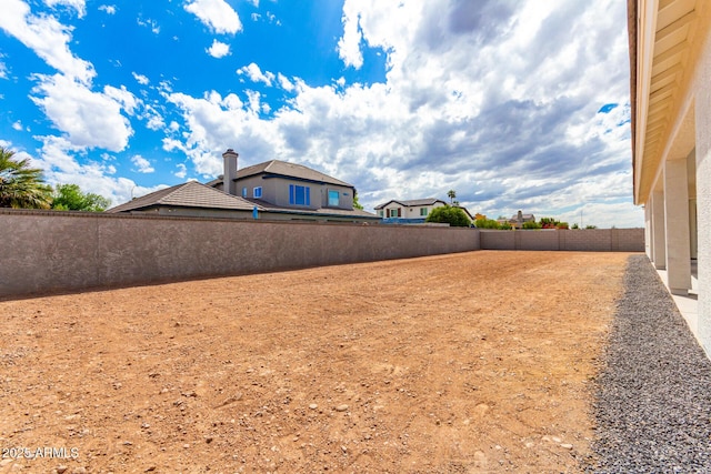 1645 E Minton St, Mesa, AZ 85203 - view of yard featuring a fenced backyard