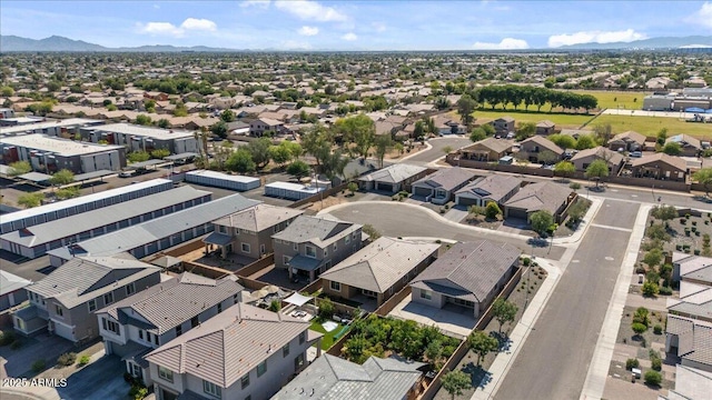 6313 N 68th Dr, Glendale, AZ 85303 - aerial perspective of suburban area featuring a mountainous background