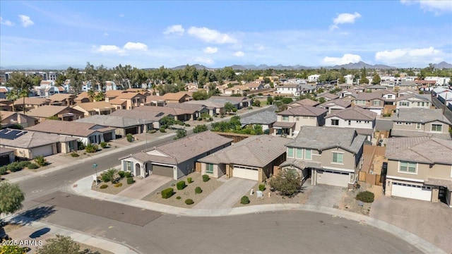 6313 N 68th Dr, Glendale, AZ 85303 - aerial view of residential area with mountains