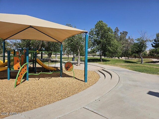 view of community play area