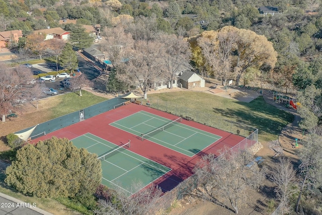 bird's eye view