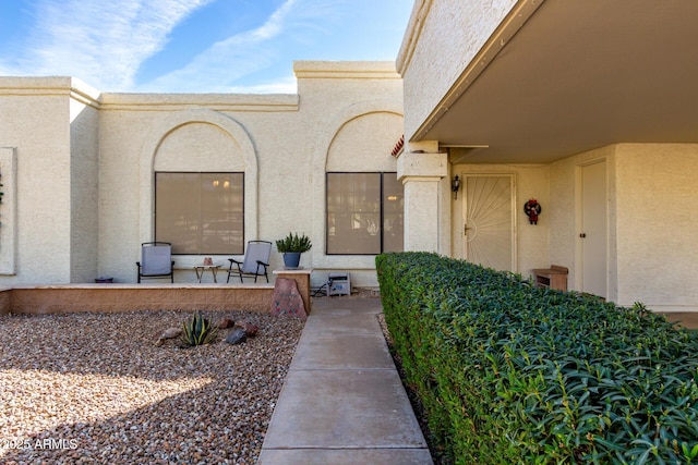 view of entrance to property