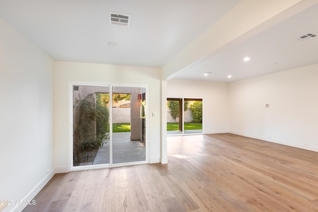 4525 N 66th St Unit 95, Scottsdale, AZ 85251 - spare room featuring wood finished floors, baseboards, and recessed lighting