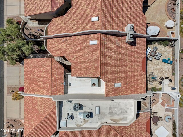 drone / aerial view