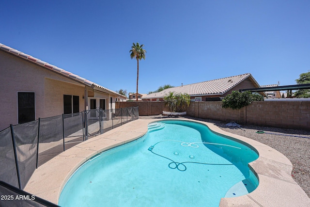 3897 E Douglas Loop, Gilbert, AZ 85234 - view of pool with a fenced backyard and a patio