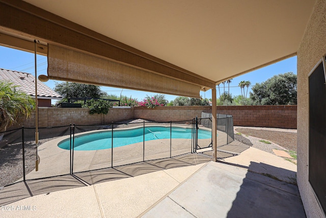 3897 E Douglas Loop, Gilbert, AZ 85234 - view of swimming pool featuring a fenced backyard and a patio