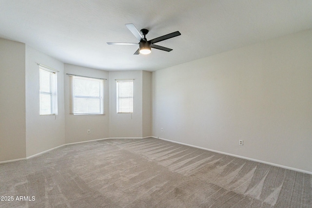 505 W Howe St, Tempe, AZ 85281 - carpeted empty room with a ceiling fan and baseboards