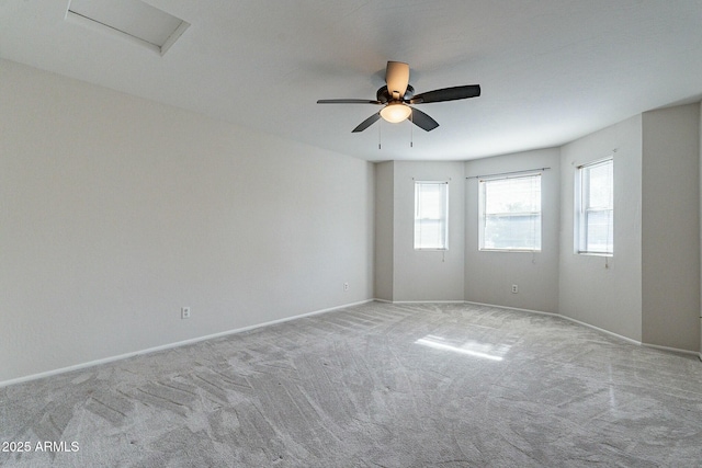 505 W Howe St, Tempe, AZ 85281 - unfurnished room featuring carpet flooring, ceiling fan, and baseboards