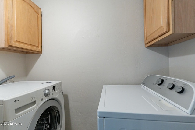 505 W Howe St, Tempe, AZ 85281 - laundry room with cabinet space and washer and clothes dryer