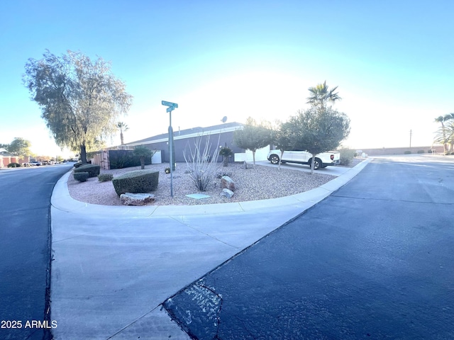 view of street