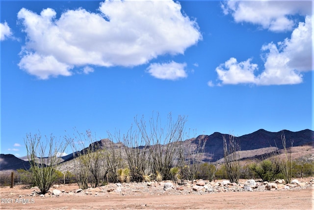 view of mountain feature