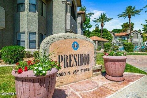 9600 N 96th St Unit 263, Scottsdale, AZ 85258 - view of community / neighborhood sign
