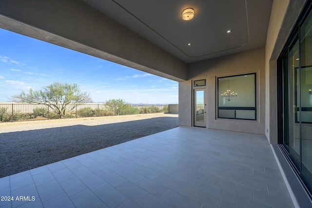 13272 E Ln Junta Rd, Scottsdale, AZ 85255 - view of patio featuring fence