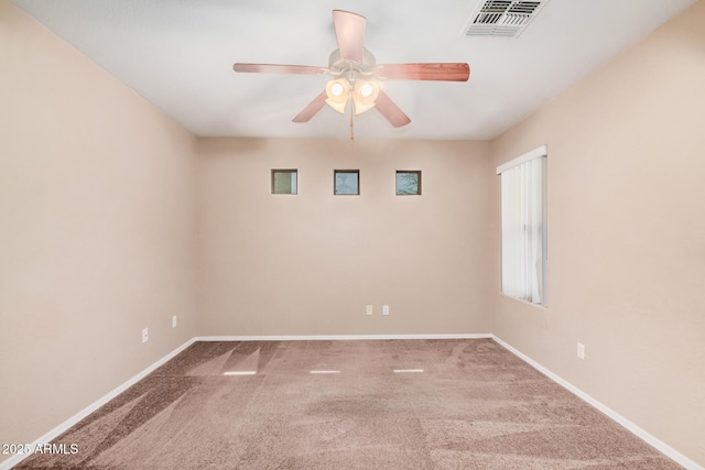 3719 W Carson Rd, Phoenix, AZ 85041 - spare room with carpet floors and ceiling fan