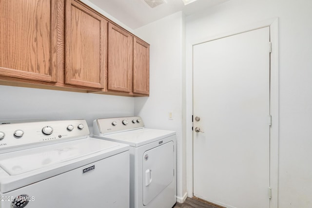3719 W Carson Rd, Phoenix, AZ 85041 - laundry room featuring washing machine and dryer and cabinet space