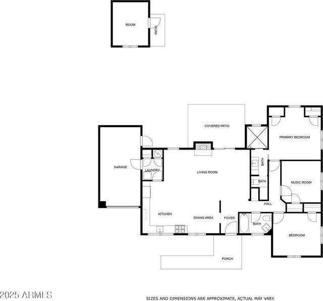 3201 E Colter St, Phoenix, AZ 85018 - view of room layout