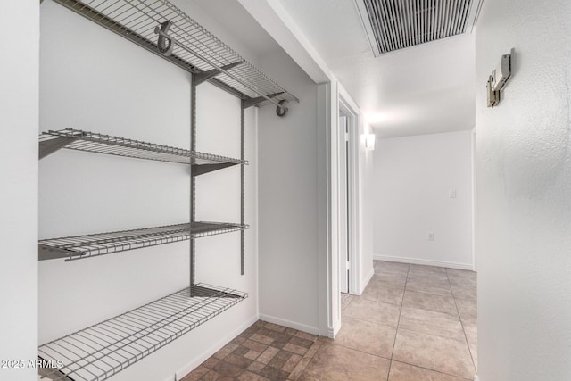storage room with visible vents