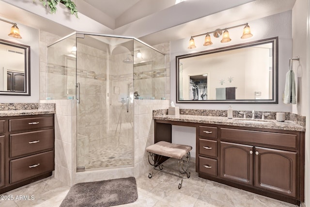 7648 W Mauna Loa Ln, Peoria, AZ 85381 - full bathroom with a stall shower and vanity