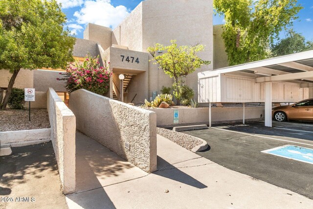 7474 E Earll Dr Unit 311, Scottsdale, AZ 85251 - view of covered parking lot