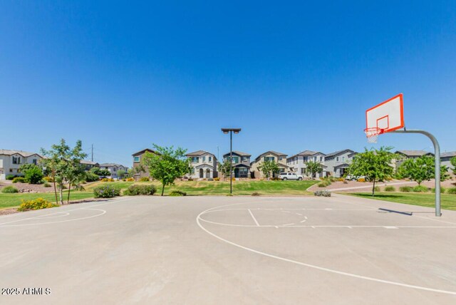 3714 S 58th Dr, Phoenix, AZ 85043 - view of basketball court featuring community basketball court and a residential view