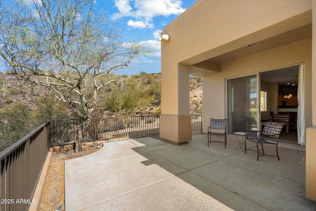 view of patio