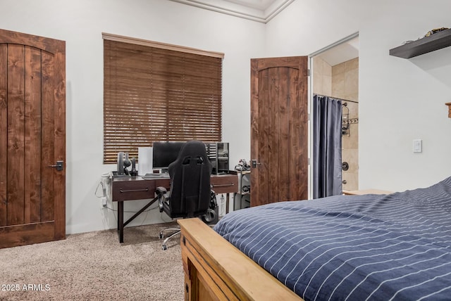 21615 E Pegasus Pkwy, Queen Creek, AZ 85142 - carpeted bedroom featuring ornamental molding