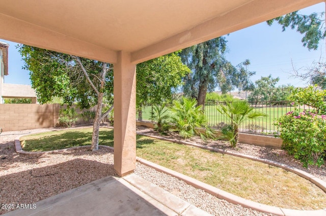 3041 E Fremont Rd, Phoenix, AZ 85042 - fenced backyard with a patio area